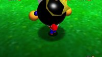 Your goal is to pick up King Bob-Omb and throw him