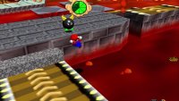 Being knocked into the lava by Bullies is a huge possibility