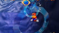 You will need to be careful the rings register when you swim through them