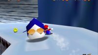 The big penguin will “catch” up to you multiple times
