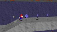 You don’t have a lot of time to get to the Blue Coins at the top of the maze