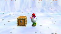 As usual, Ground Pound the Spindrifts to make the coins easier to grab