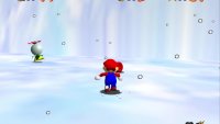 The second coin is just past the Chill Bully