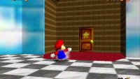 Head through this door