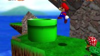 The various pipes allow you to go from one island to the other