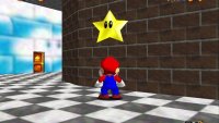 The Toad on the second floor who gives a star