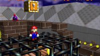 The yellow box on top of the cage is Secret 5