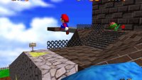 The fourth Red Coin is behind a Piranha Plant