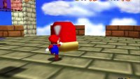 The switch is located on the tower just beneath your starting point