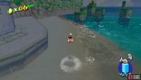 Return to the beach and take the Warp Pipe in the corner