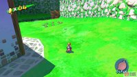 Have Yoshi eat the blue butterfly to get Blue Coin #29