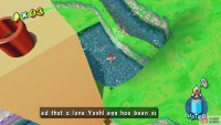 Launch yourself to the area behind the Shine to make it easier to get the giant Shine