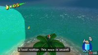 Spray the gold bird on this island until it relinquishes the Shine