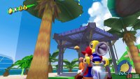 Spray the hive with Yoshi until it falls