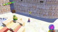 Head back to near the tower to eat this Klamber with Yoshi