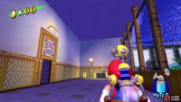Spray this lamp in the back of the third floor to get Blue Coin #20