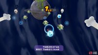 The Floating Mines will damage you if you touch them!