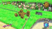 The 7th Red Coin is hidden in a stack of wooden crates.