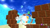 Once you pass through the final ring, guppy will reward you with a Power Star