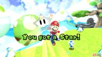 you collect the Power Star on the island you started on.