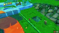 You’ll need to find a way down to the underside of Pianta Village