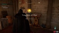 Inside the chapel you’ll find a Book of Knowledge, bestowing the Vengeance of Thor ability.