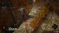 A second air assassination will take care of the guard on the steps beneath the chest.