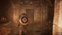 You’ll find the Roman Artifact at the back of the room beyond the destructible wall.