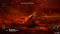 You’ll need to avoid Fenrir’s burrowing attack when he emerges from beneath the ground.