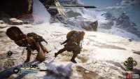 Watch for when Orwig raises both shields, indicating a charge attack, and be ready to dodge it.