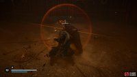 Be sure to avoid any incoming orange aura attacks. They will inflict a lot of damage from a bear.