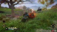 Avoid the red rune arura attacks, which will knock you down and inflict massive damage.