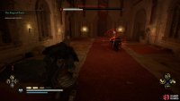 Be ready to dodge or roll away from red rune aura attacks, which allow Gozlin to reach you quickly.