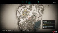 The location of Ymir’s Blood Stone 17, northeast of Thrym’s House.