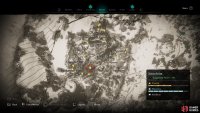 The location of Ymir’s Blood Stone 20, east of the Enchanted Tower.