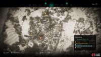 The location of Ymir’s Blood Stone 22, east of the Enchanted Tower in Utgard.