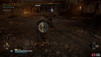 When you see a blue rune appear above Leofrith’s head, he will enter a defensive stance which you will find difficult to break.