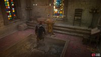 The book of knowledge can be found at the eastern side of the main church in the monastery grounds.