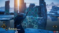You’ll need to destroy the ice at the centre of the symbol before you can align it.