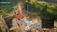 Use the key to open the door to the building beneath the tower in the north of the fort.