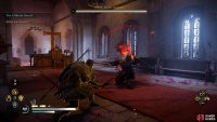 You’ll need to dodge or roll away of red rune aura attacks, or interrupt them with special abilities.
