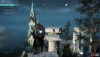 Chase the cat through Asgard as it teleports from place to place.