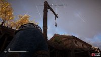 The paper will start moving as soon as you ascend the post.
