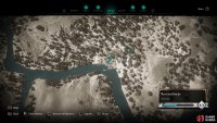 You can check the level of your settlement by hovering over it on the world map.