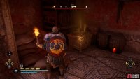 You’ll find the chest in the southeastern corner of the building.