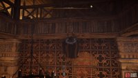 Once inside the Bishop’s residence, climb the walls on the southern or northern side to reach the seconf floor.