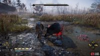 Be careful to avoid the tusk attack when the red rune aura appears at close range.