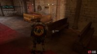 You’ll find the clue in the church building in the east of Movilla Abbey.