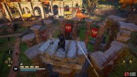 You’ll find the artifact at the top of the roman ruins.