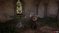 You&rsquo;ll find the key to the chest on the altar within the church.
